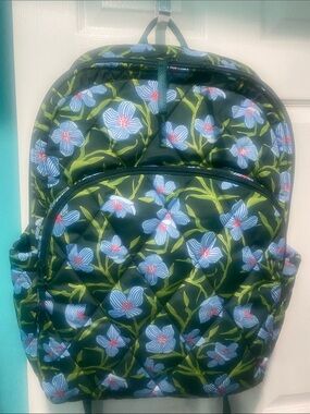 Vera Bradley Essential Large Backpack “Charlotte Stems”
